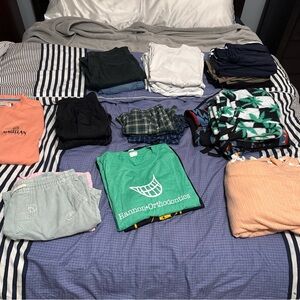 Assorted Clothing Bundle - Green, Pink, Black, White